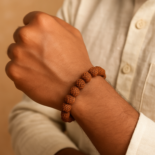 7 Mukhi Rudraksha Bracelet