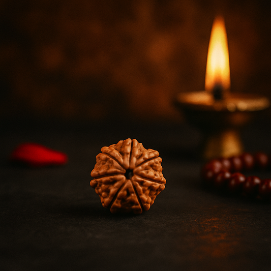 7 Mukhi Rudraksha – Bead of Wealth, Power & Divine Blessings