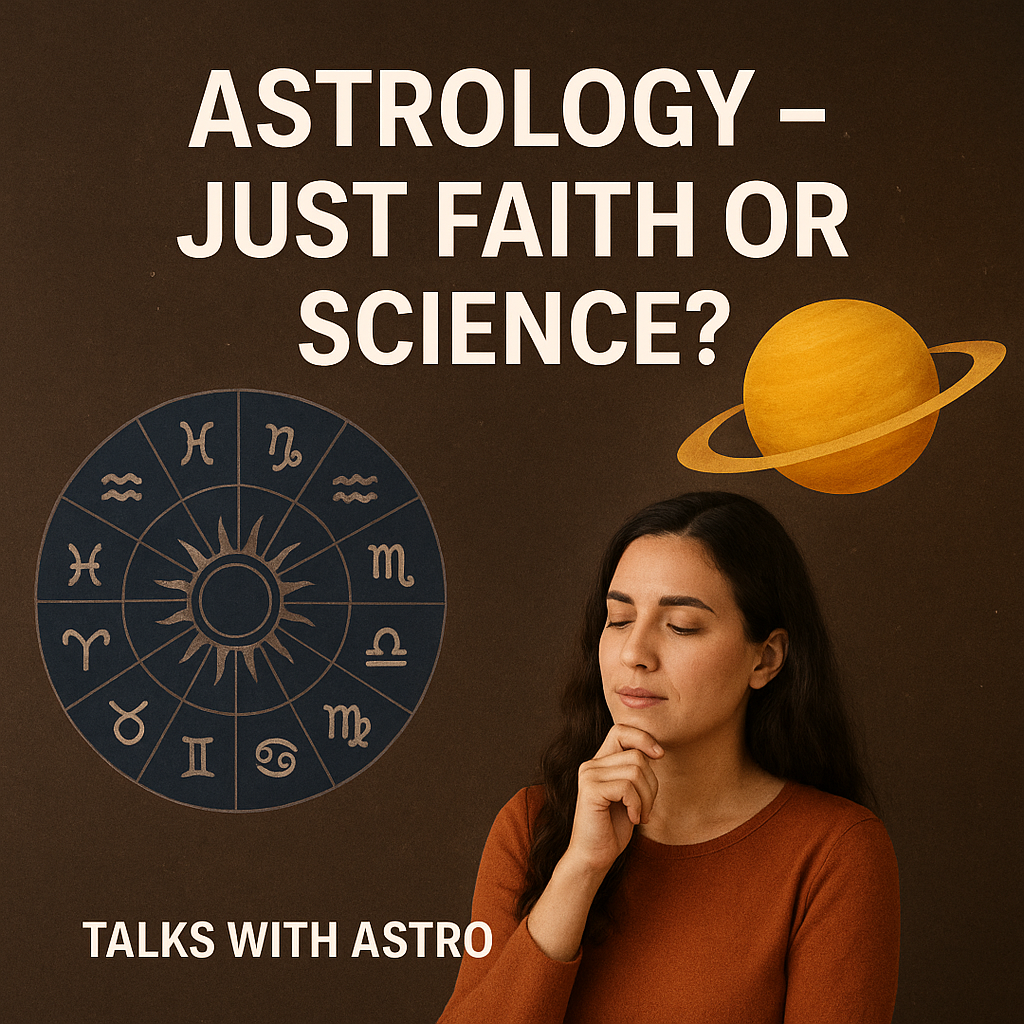 Astrology – Just Faith or Science? | Talks with Astro