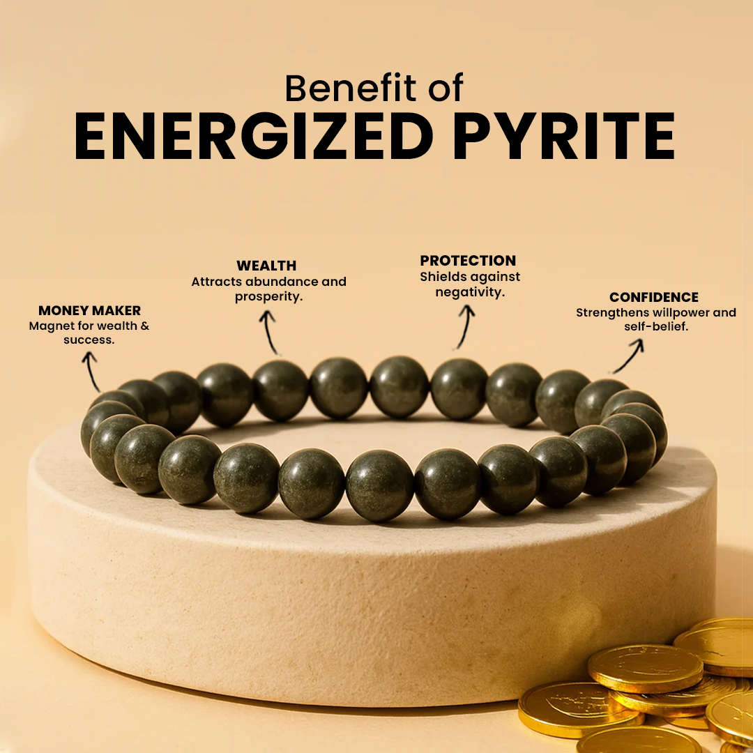 Energised Pyrite Bracelet