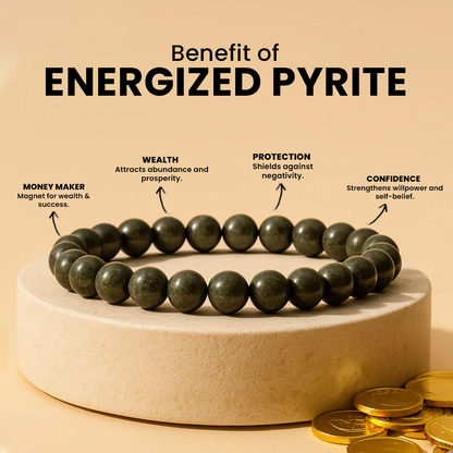 Energised Pyrite Bracelet
