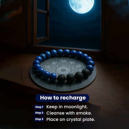 Blue Sea Sediment Bracelet