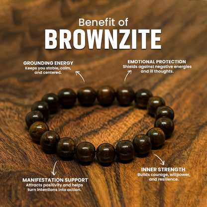 Bronzite Natural Crystal Bracelet