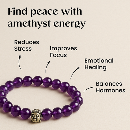 Amethyst Bracelet by Talkswithastro