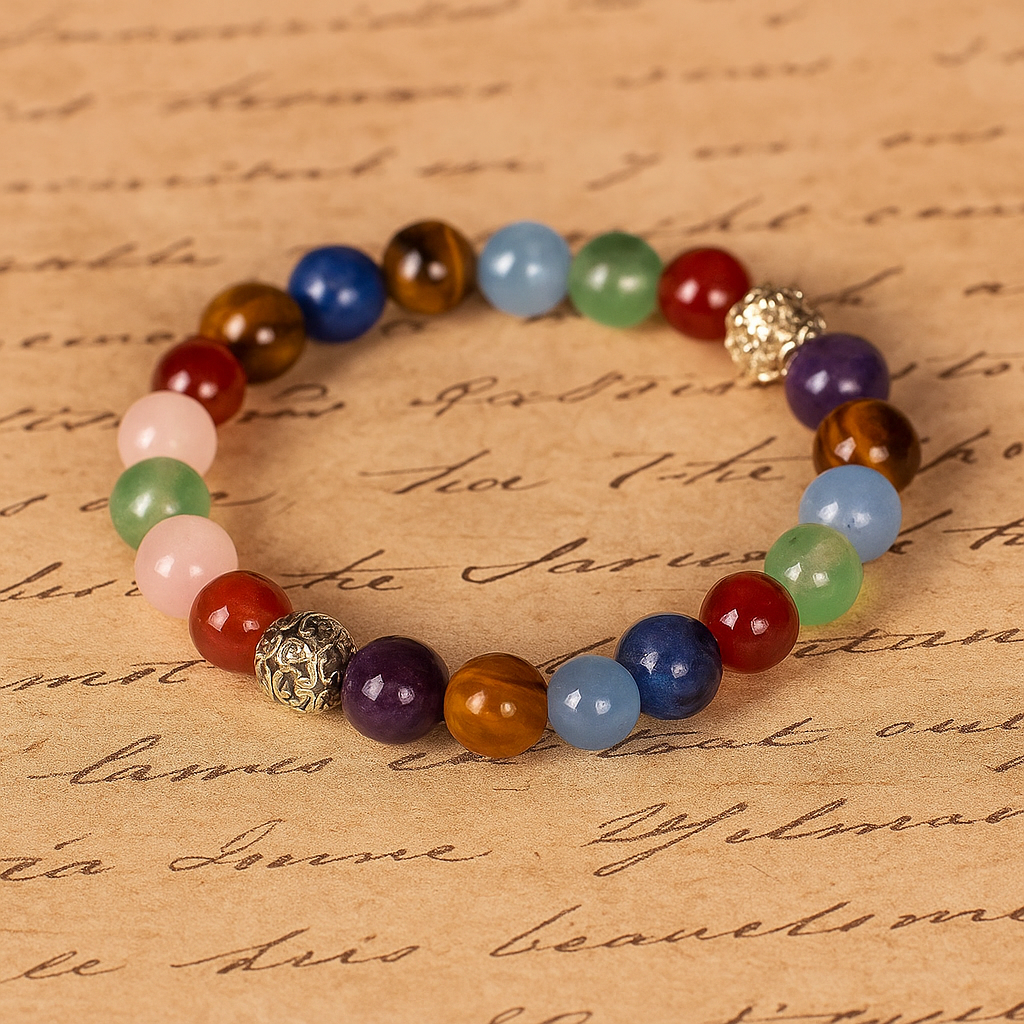 Seven Chakra Bracelet by Talkswithastro