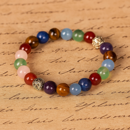 Seven Chakra Bracelet by Talkswithastro