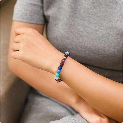 Seven Chakra Bracelet by Talkswithastro