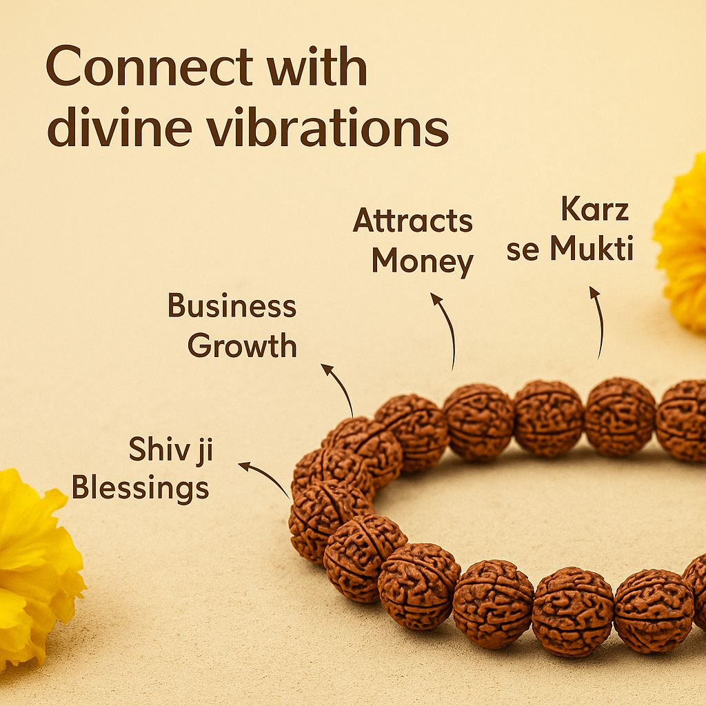 7 Mukhi Rudraksha Bracelet