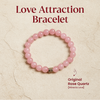 Natural Rose Quartz Bracelet