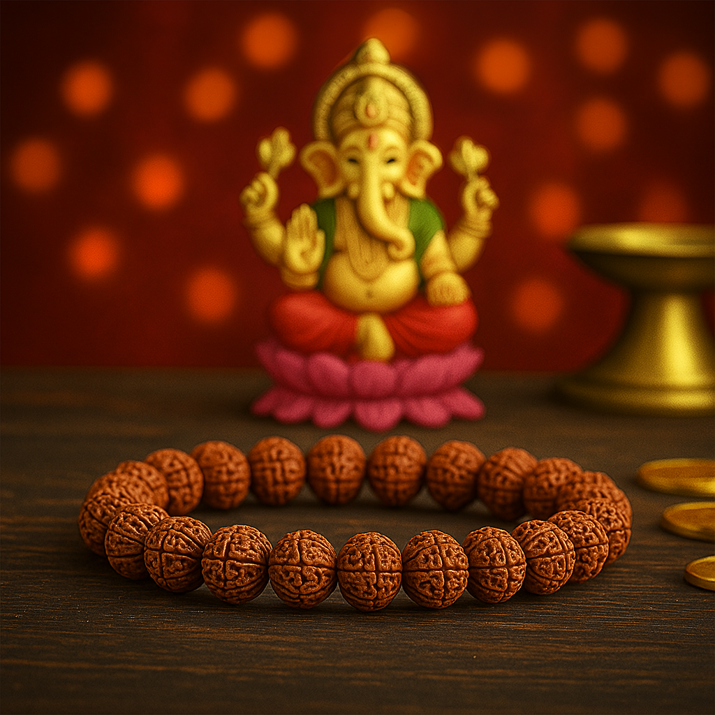 7 Mukhi Rudraksha Bracelet
