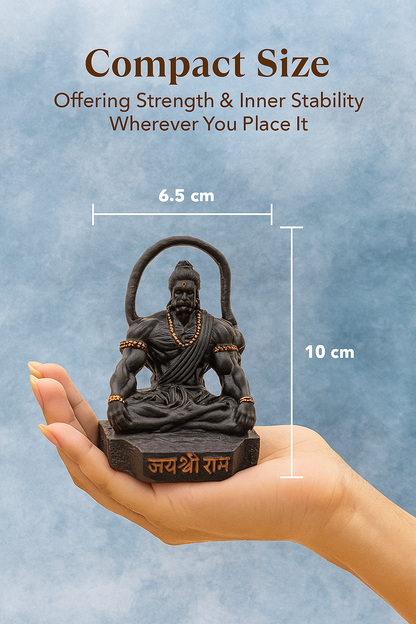 Sankat Mochan Hanuman Murti in Meditative Pose
