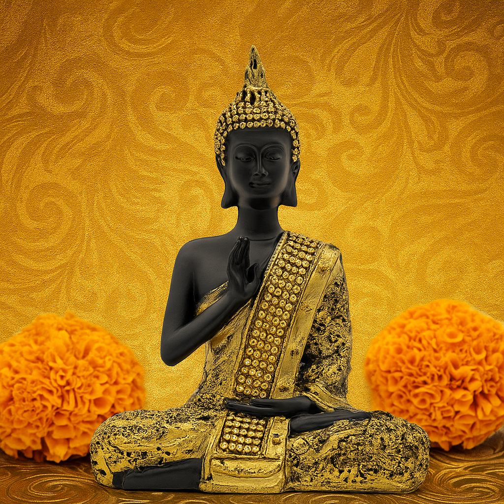 Meditating Buddha Murti