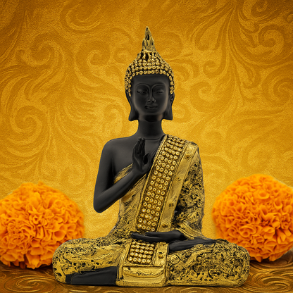 Meditating Buddha Murti