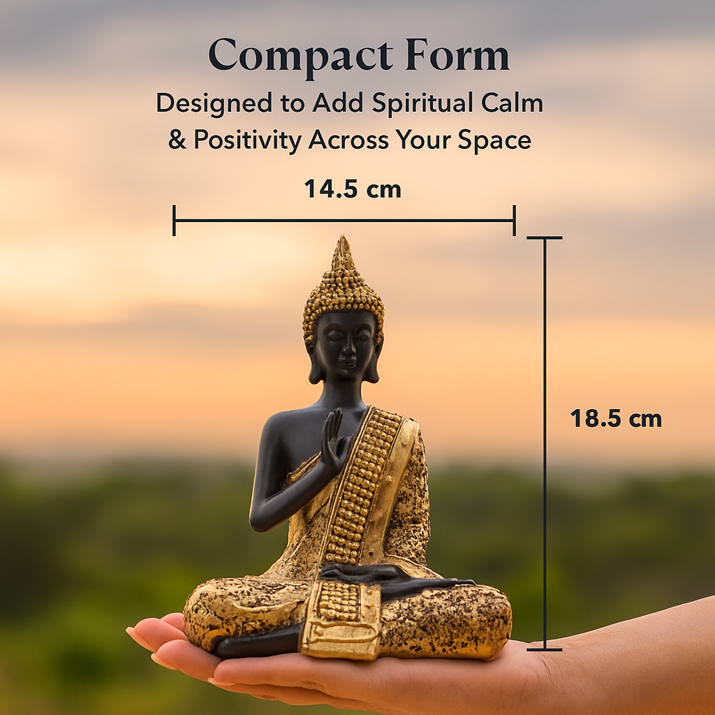 Meditating Buddha Murti