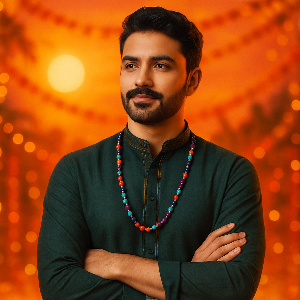 7 Chakra Healing Mala – 64 Beads