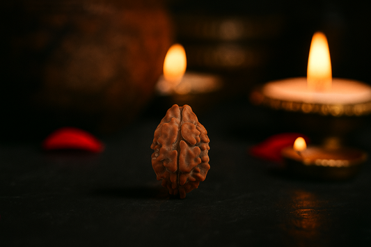 Natural 2 Mukhi Rudraksha (Nepali)