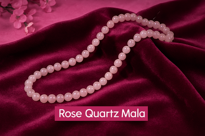 Rose Quartz Mala