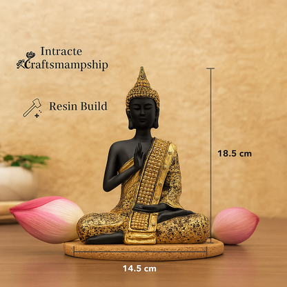 Meditating Buddha Murti