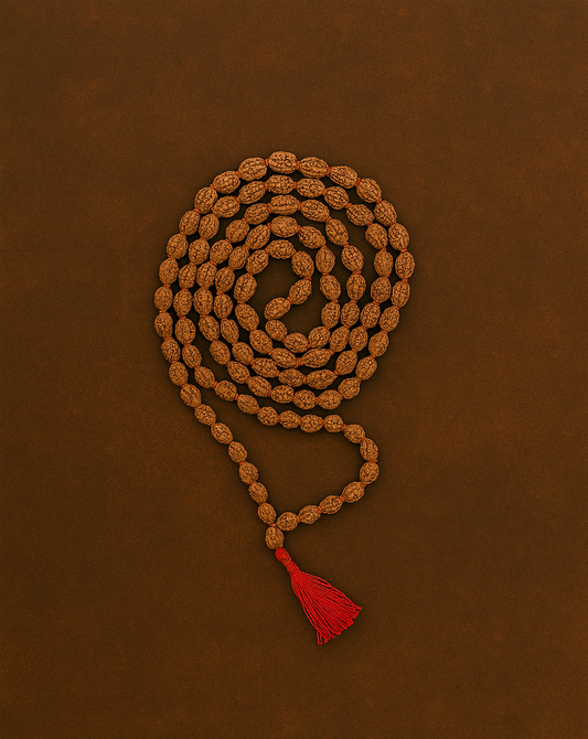 2 Mukhi Japa Rudraksha Mala