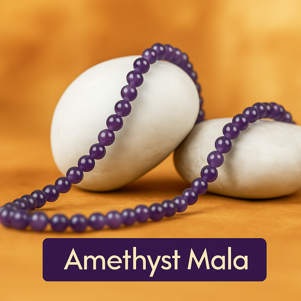 SoulCalm Amethyst Mala