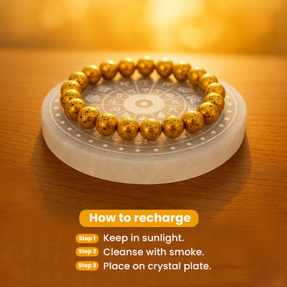 Golden Lava Bracelet