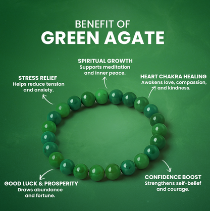 Green Agate Bracelet