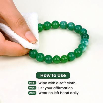Green Agate Bracelet