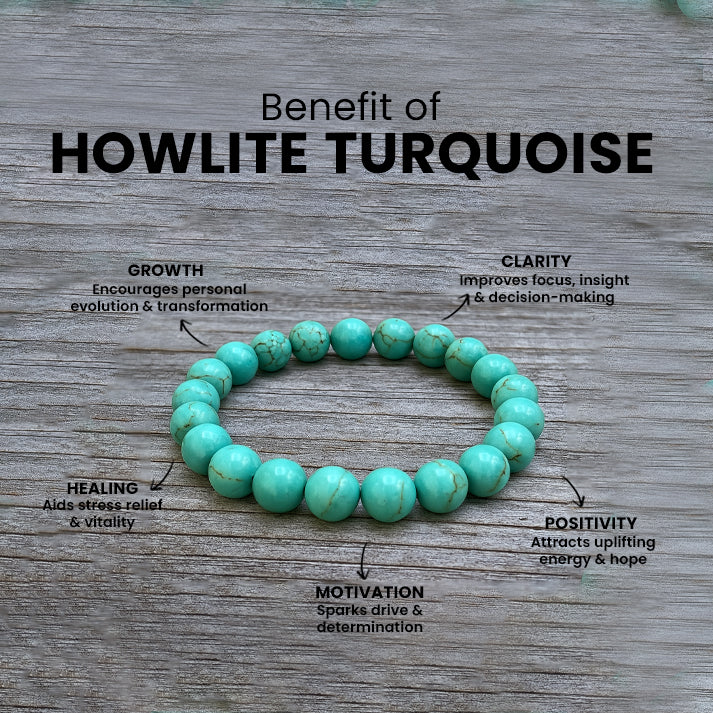 Howlite Turquoise Bracelet