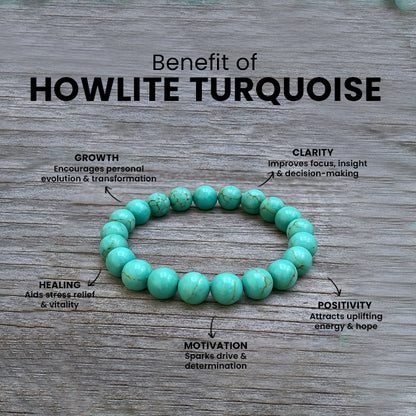Howlite Turquoise Bracelet