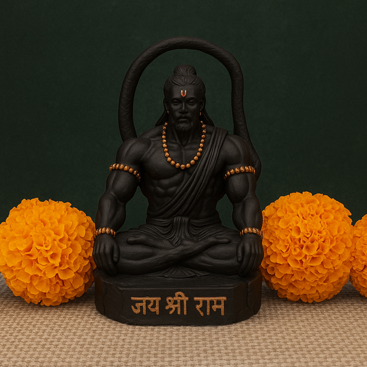 Sankat Mochan Hanuman Murti in Meditative Pose