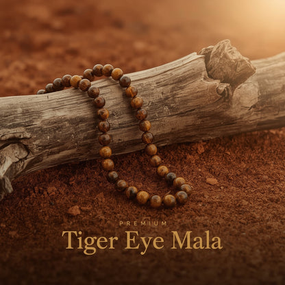 Tiger Eye Mala by Talkswithastro