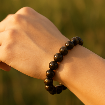 Bronzite Natural Crystal Bracelet