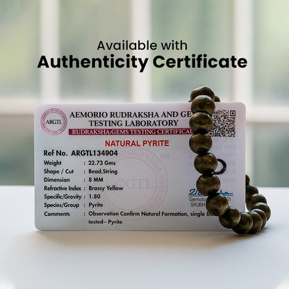 Energised Pyrite Bracelet