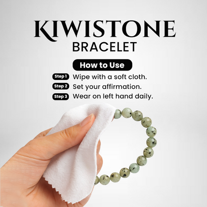 Kiwi Jasper Bracelet