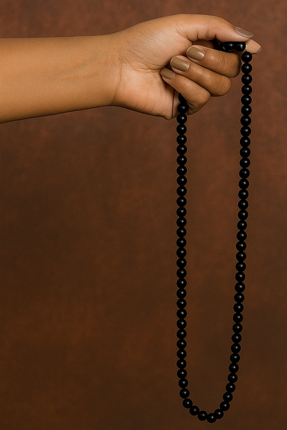 ShieldRoot Tourmaline Mala