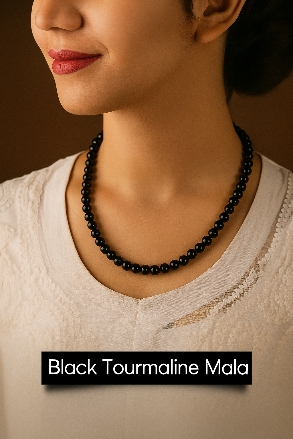 ShieldRoot Tourmaline Mala