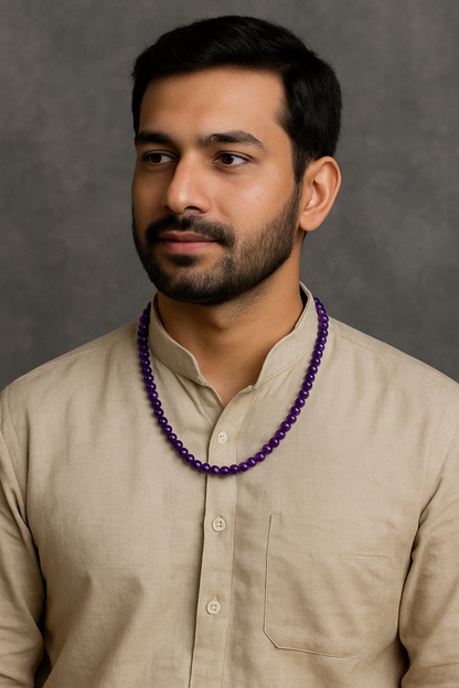 SoulCalm Amethyst Mala