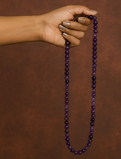 SoulCalm Amethyst Mala