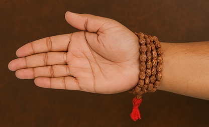 2 Mukhi Japa Rudraksha Mala